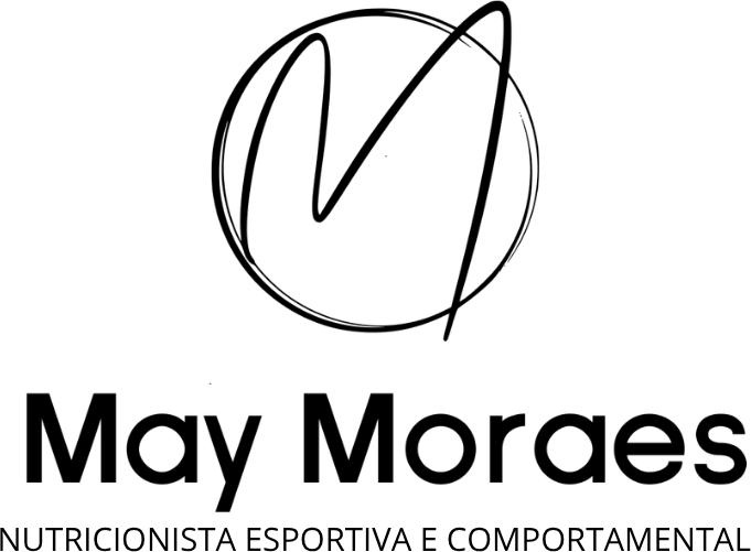 Logo de Mayara Moraes, nutricionista esportiva e comportamental